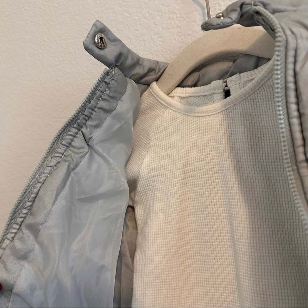 Hudson Baby Gray Vest And A Long Sleeve White T-shirt Set. Size 24 M. - Picture 3 of 16